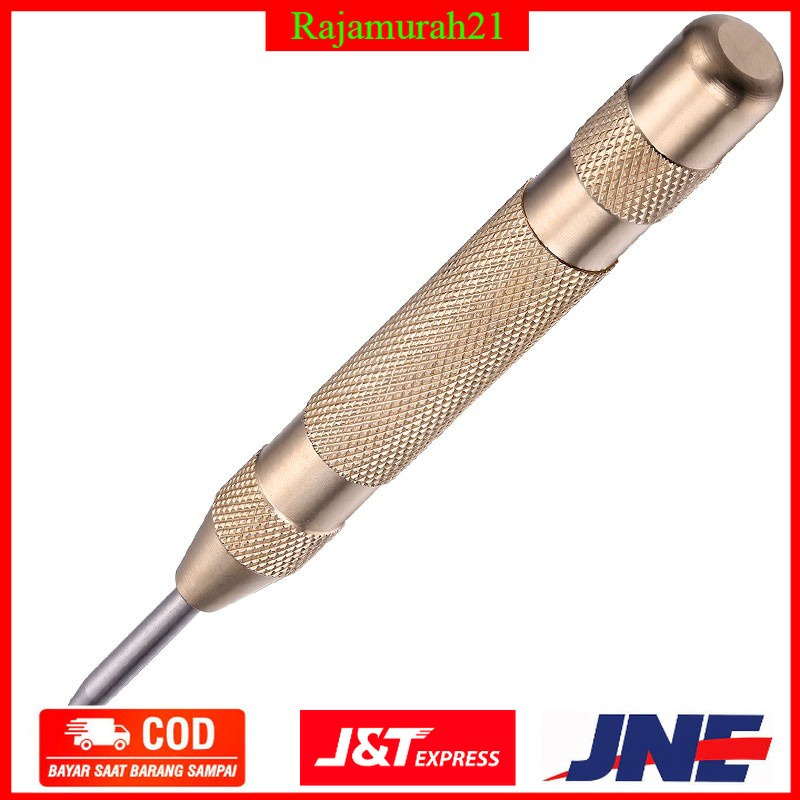 Automatic Center Punch Penanda Titik Bor - Golden