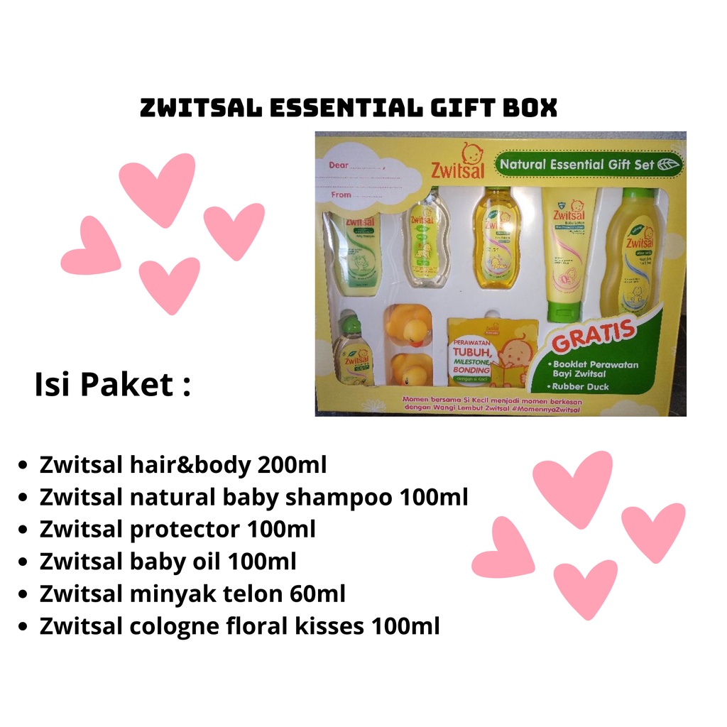 *BEST SELLER* Zwitsal Baby Spa Gift Box Set / Hadiah / Kado