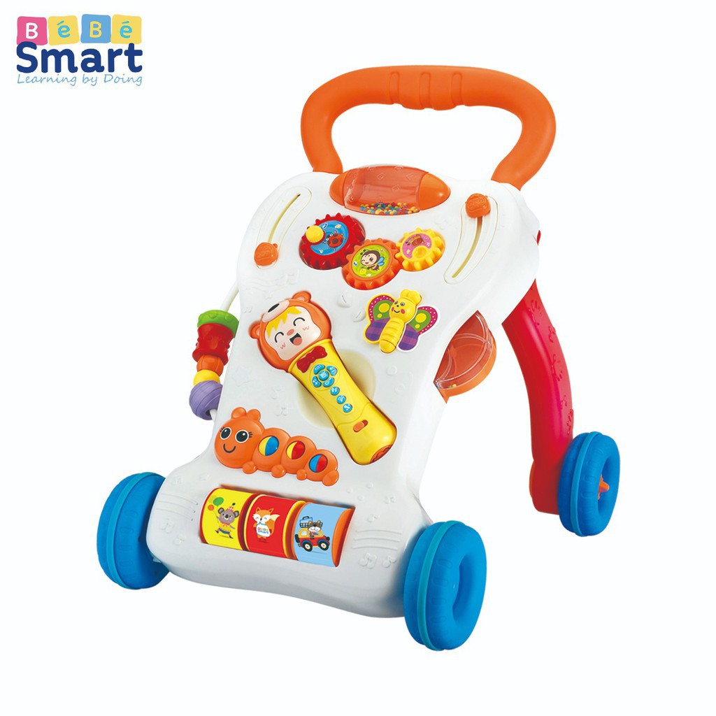 Bebe Smart Sing Along Walker White Putih