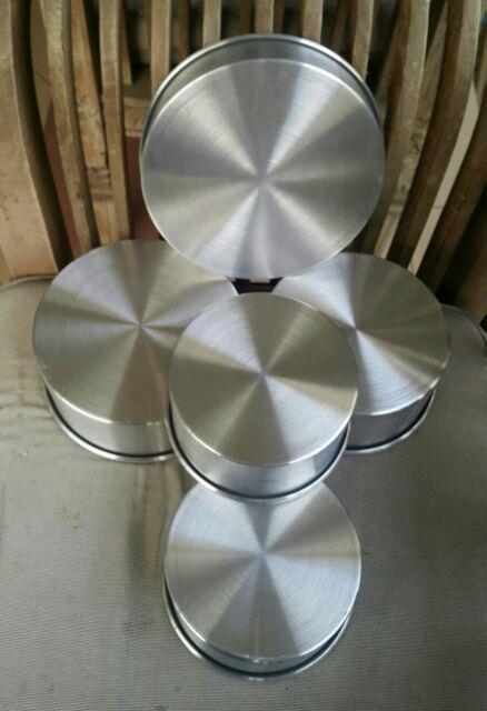 Cetakan Kue Loyang Bulat Paket 3pcs Ukuran 16cm 18cm 20cm Tinggi 8cm Tebal 0,8mm