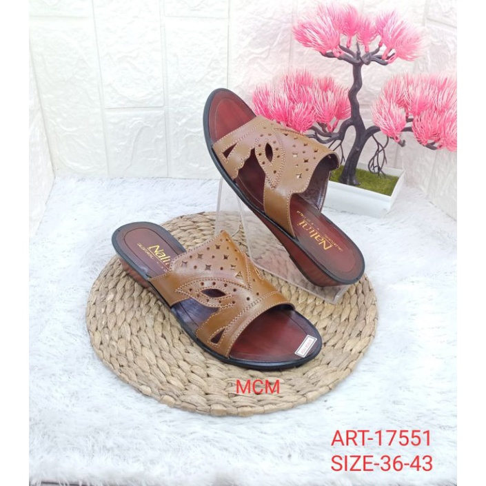 SANDAL KULIT ASLI WANITA NALINI 17551