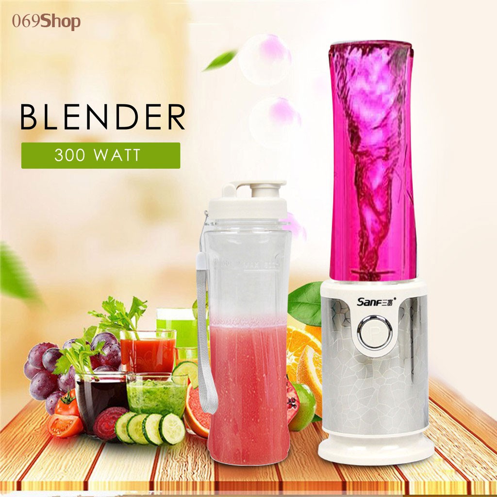 PERSONAL BLENDER / BLENDER BUAH / JUICER / DENGAN 4 MATA PISAU /500ML