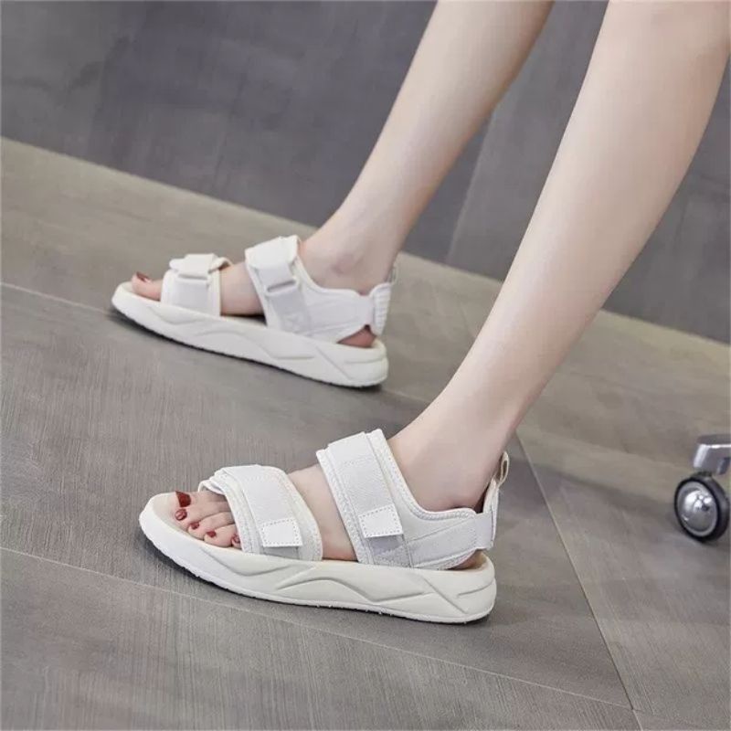 COD SANDAL WANITA KANVAS KOREA IMPORT 100% | SENDAL GUNUNG WANITA CASUAL