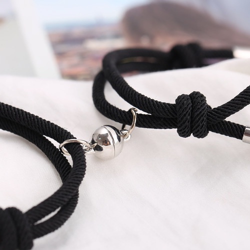 GCM01 Gelang Couple Magnet Gelang Tali Couple Pasangan Persahabatan unik