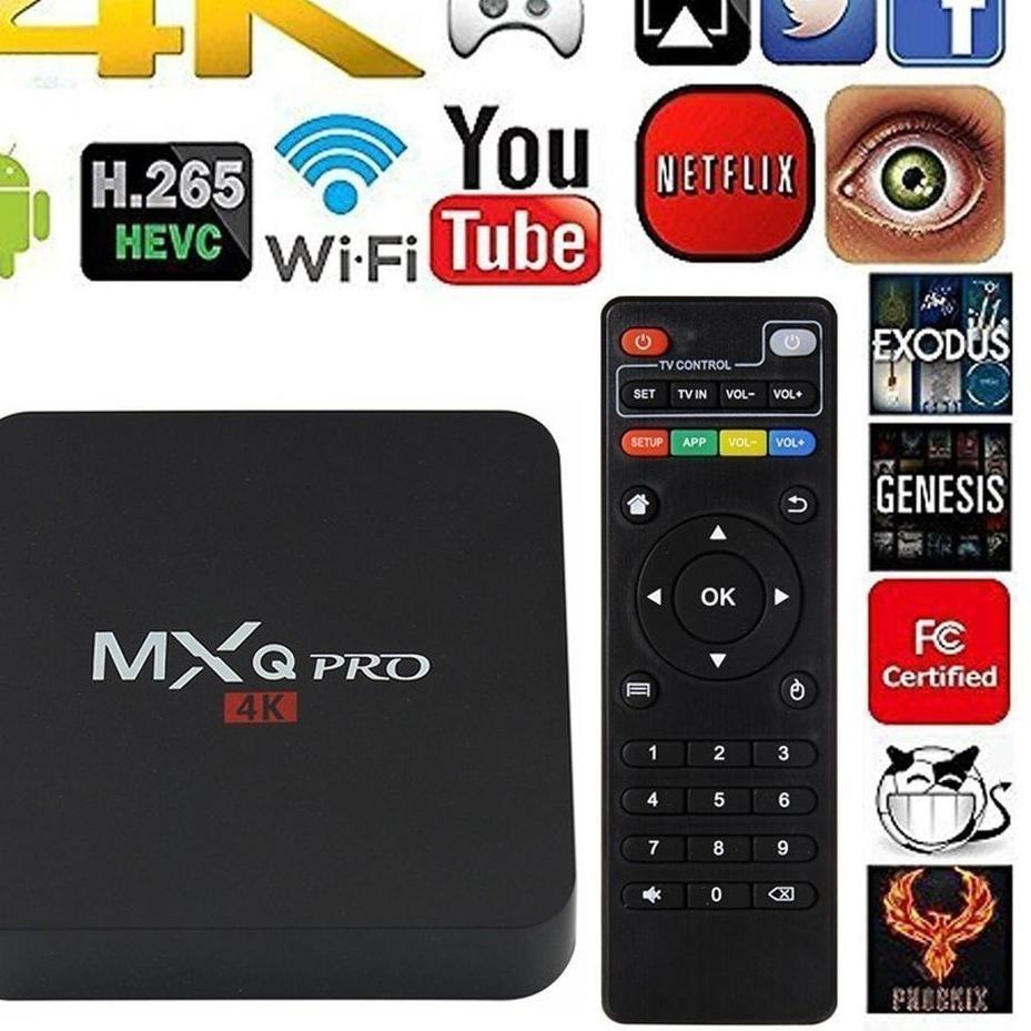 [KODE SP9KQ] Android TV Box MXQ Pro 5G 2G+16G / Smart TV 4K Ultra HD MXQ PRO 4K 5G