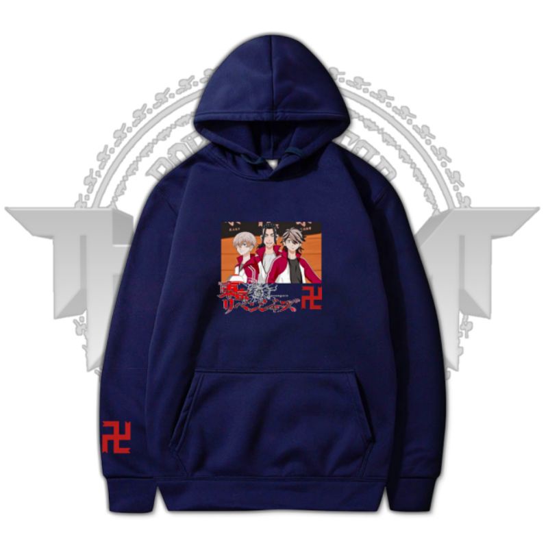 Jaket Hoodie Anak Laki Laki Hoodie Kids Tokyo Revengers CHIFUYU BAJI KAZUTORA Kzm
