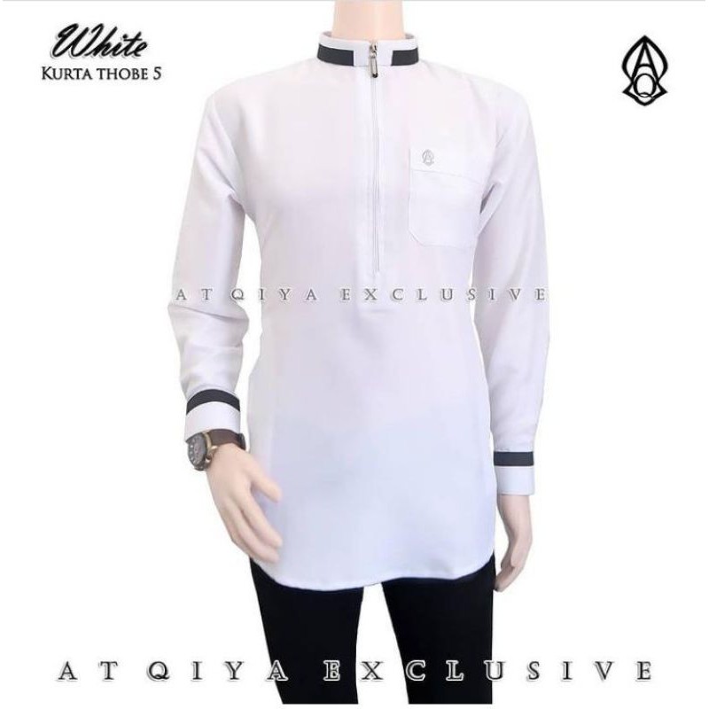 KURTA ATQIYA THOBE 5/KURTA PAKISTAN SLIMFIT/KURTA BERKUALITAS MEWAH