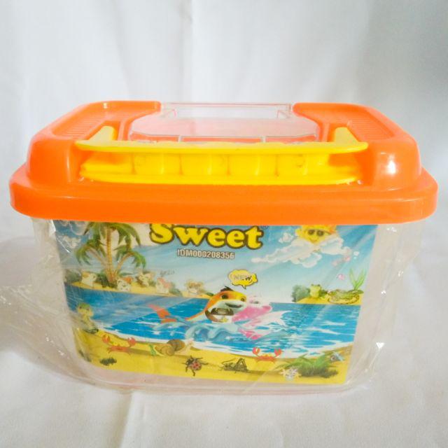 KANDANG TERRARIUM | HAMSTER | KURA KURA-Orange