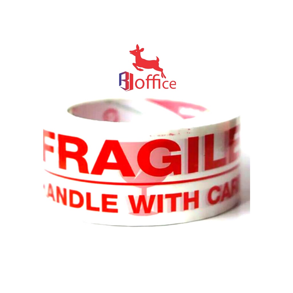 

LAKBAN FRAGILE PUTIH JANGAN DI BANTING 48MM X 100 METER