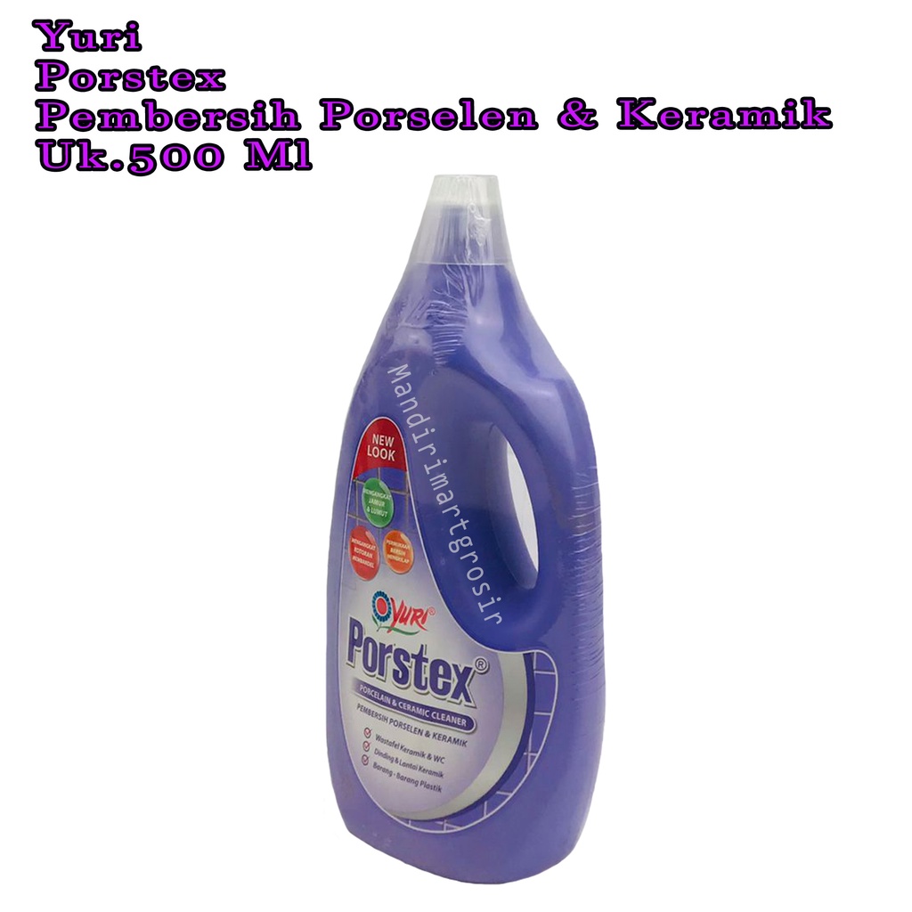 Cairan Pembersih *Yuri porstex * Pembersih Porselen &amp; Keramik * Ungu 500ml