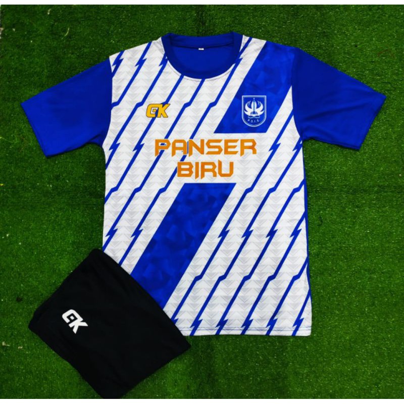 Stelan Bola//Baju Bola PSIS Printing Dewasa 1 Set Celana Murah Size M-L-XL