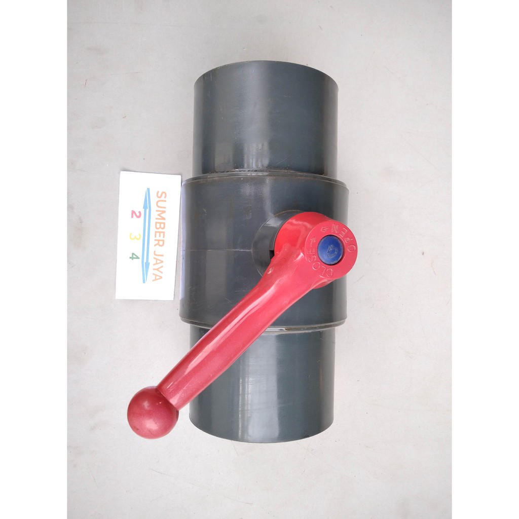 BALLVALVE PVC 5&quot; / STOP KRAN PVC 5&quot; TERMURAH