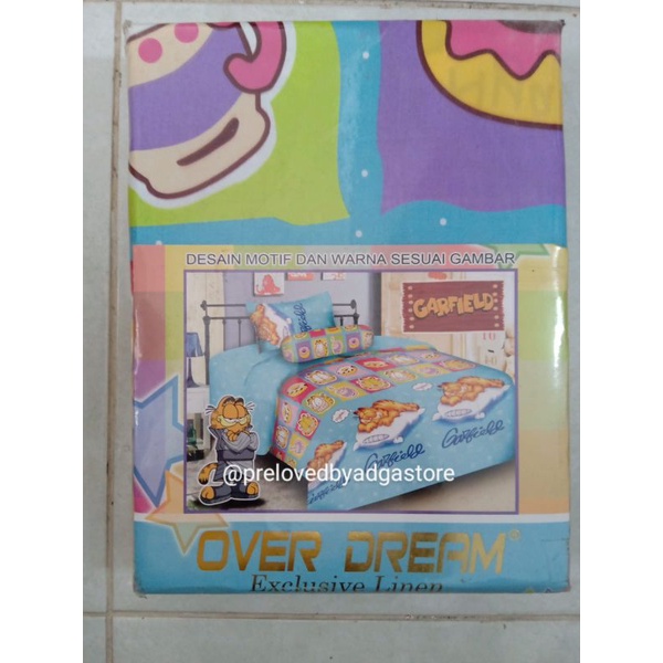Sprei 120x200 motif Garfield