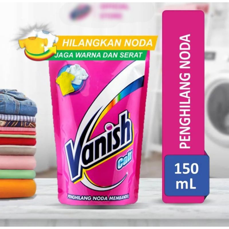 Vanish Cair Pink & white Penghilang Noda Membandel 150ml & 500ml botol