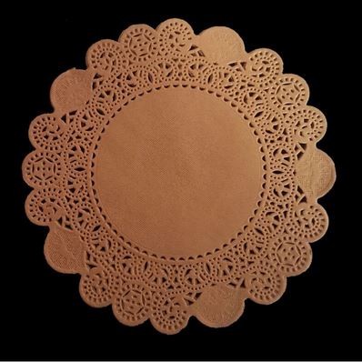 Lace Hollow Paper - Natural Color Doily Paper Round Series (10pcs)