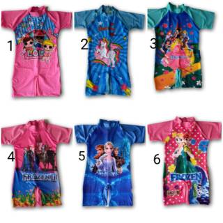  Baju  Renang anak  TK SD  Kelas  1  Karakter Cantik Shopee 