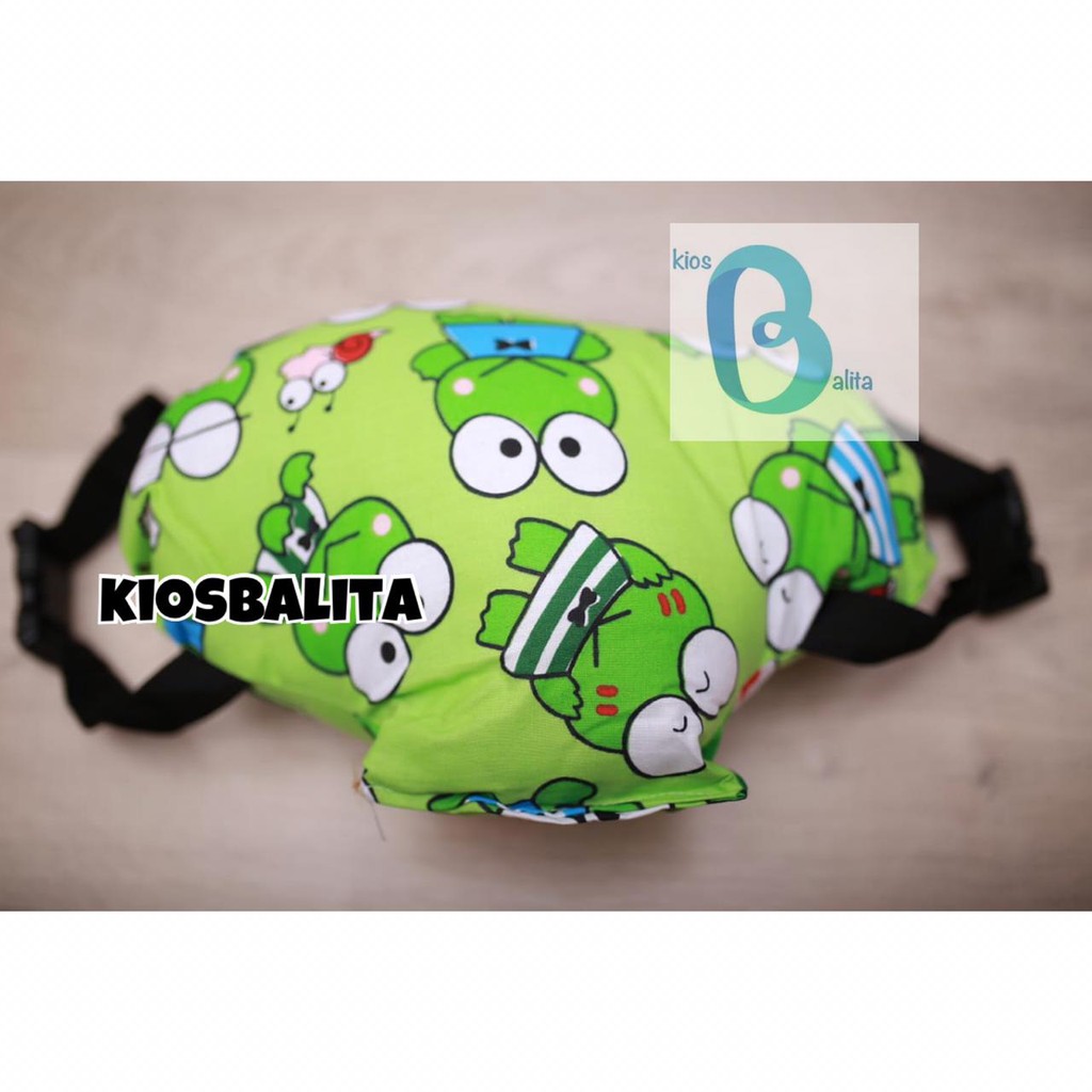 BANTAL SETIR MOTOR/BANTAL STANG BONCENGAN MOTOR KARAKTER ELMO