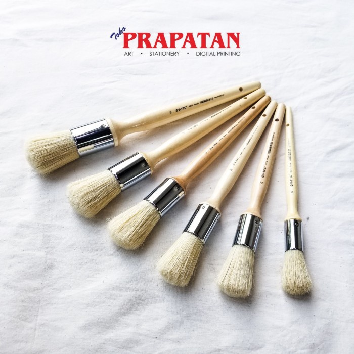 

Kuas Lukis V-TEC B272 / V-TEC Oil Paint Brush - 24