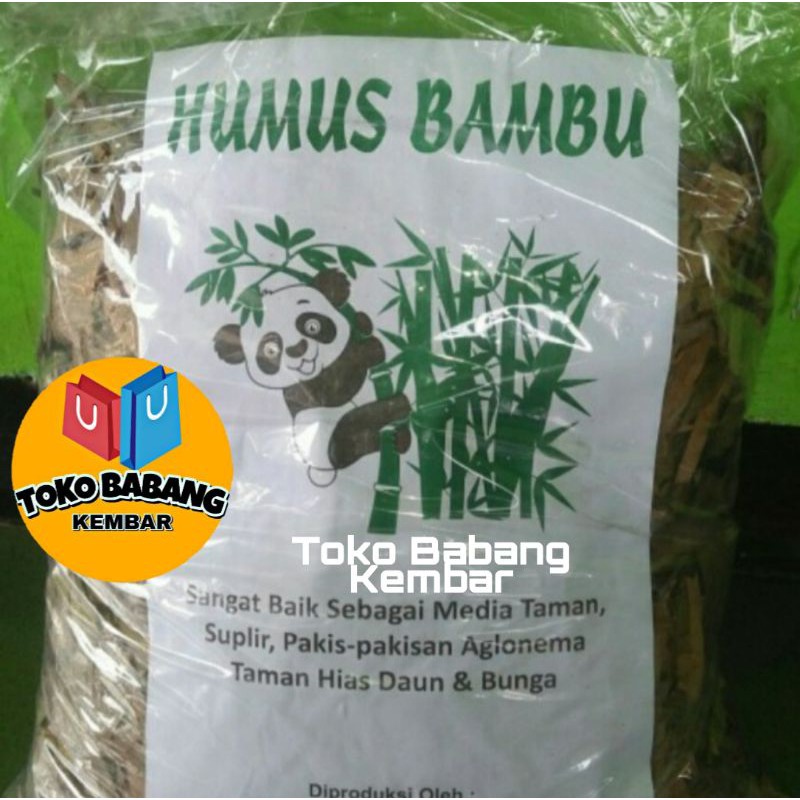 Media Humus Bambu Kering murah