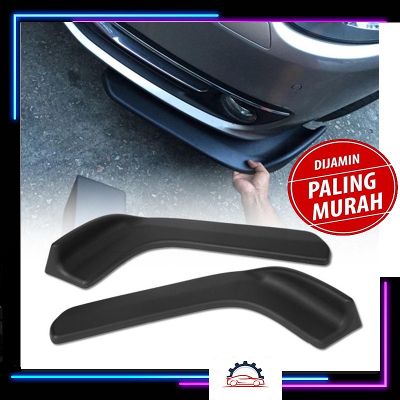 Winglet Lips Bumper Winglet Bumper Depan Mobil Universal