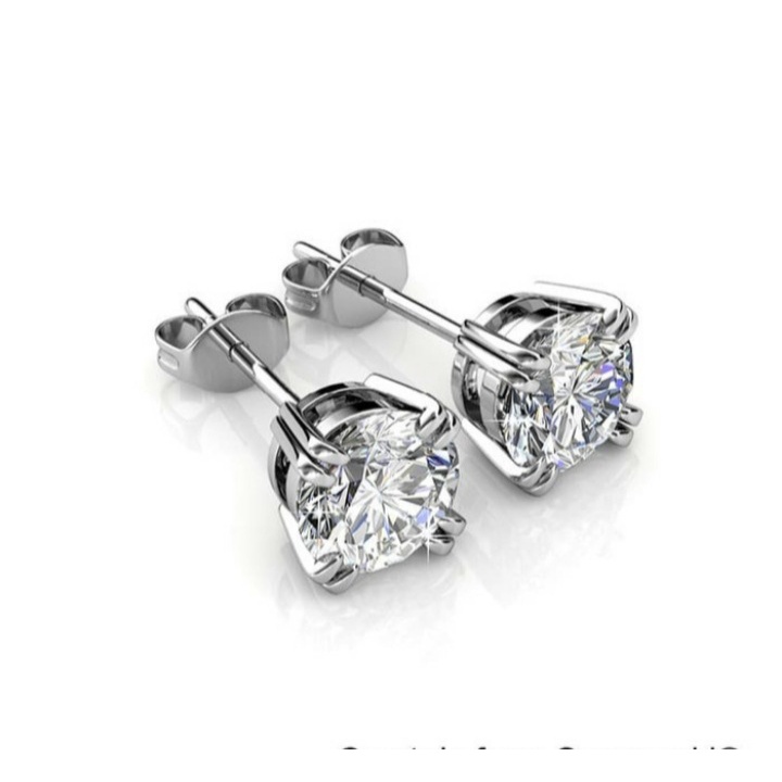 Anting wanita Titanium crystall swarovsķy