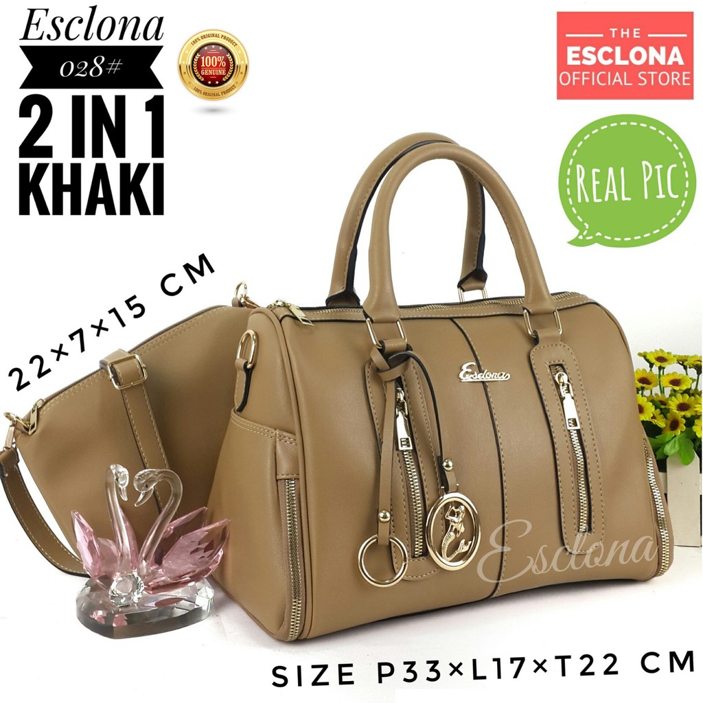 Tas Wanita Import Batam Bag Branded Handbag Selempang Cewek 011 Fashion Murah Grosir Original Promo Terbaru Terlaris Populer Premium Besar Kantor Kerja Kuliah Doctor Speady Ibu Emak Dewasa Santai Berpergian Esclona 028