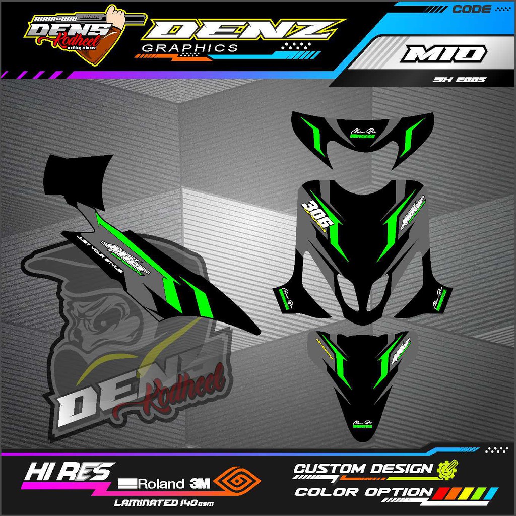 DECAL MIO 2004/2010 FULL BODY