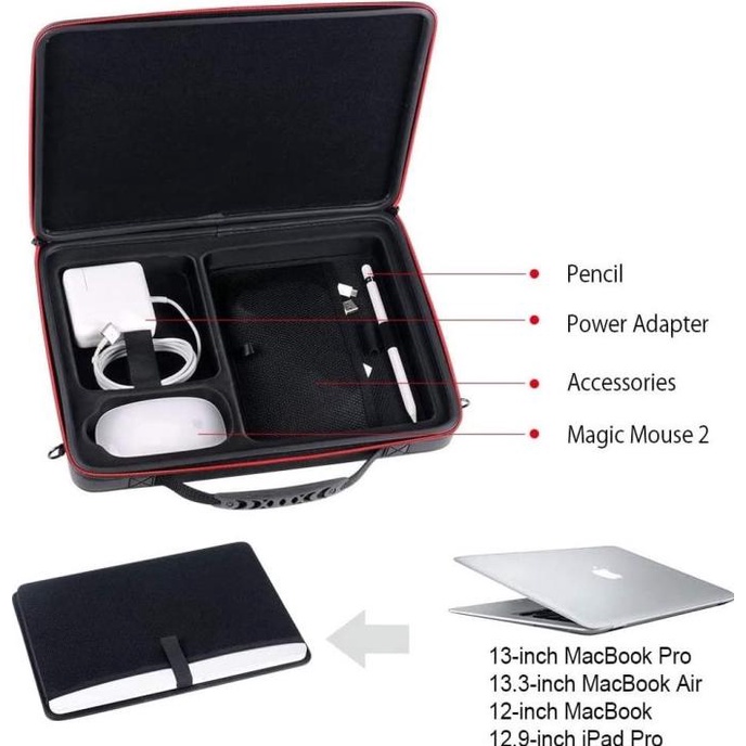 Smatree A360 Bag for Macbook Air Pro 12" 13'' iPad Pro 12.9'' Tas Case