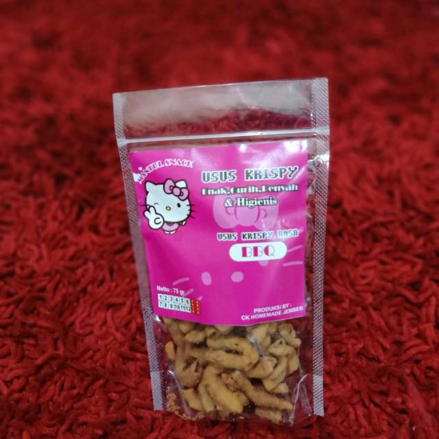 

Usus Krispy Mantul Snack 120gr