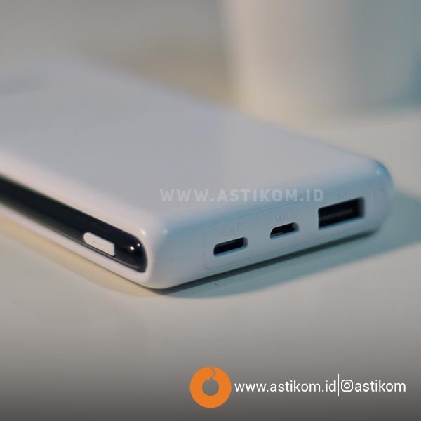 Powerbank Robot RT180 10000mAh Micro USB &amp; Type C || Power Bank Murah