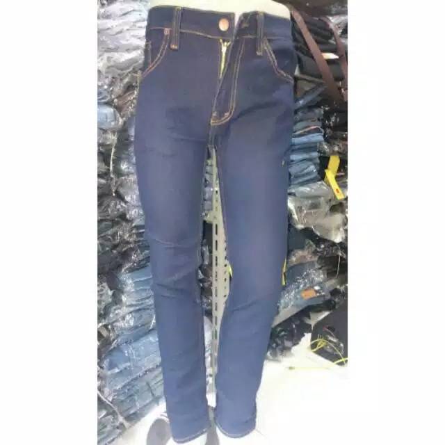 Celana jeans pria wrangler slim fit stretch 28-38