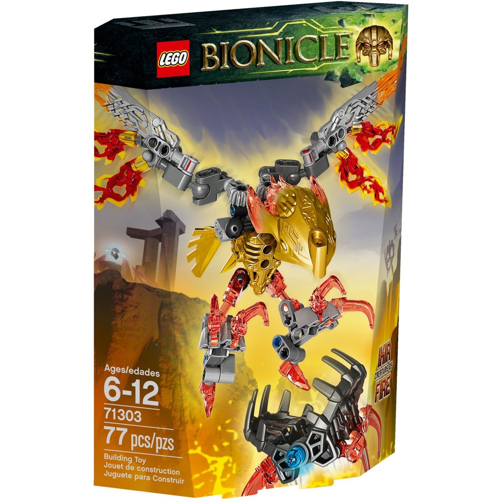 lego bionicle fire