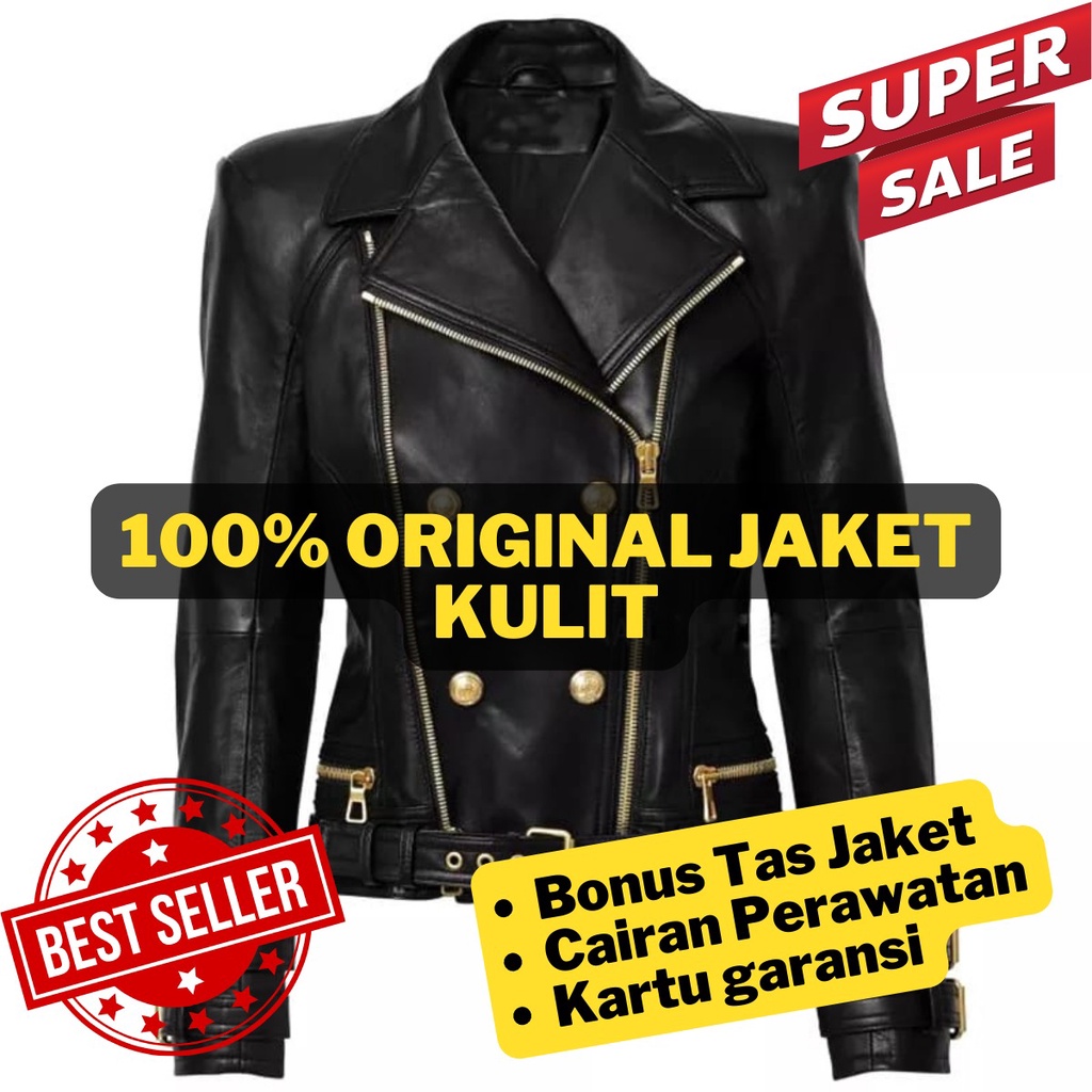 Jaket kulit wanita jaket kulit domba asli jaket kulit wanita terbaru jaket kulit cewek kulit domba j
