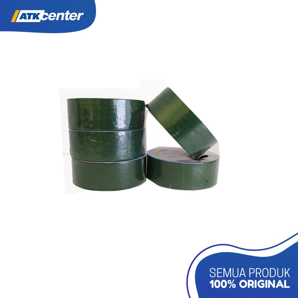 

Cloth Tape / Lakban Kain Olean City 1.5" (36 MM X 10 M) Hijau Tua