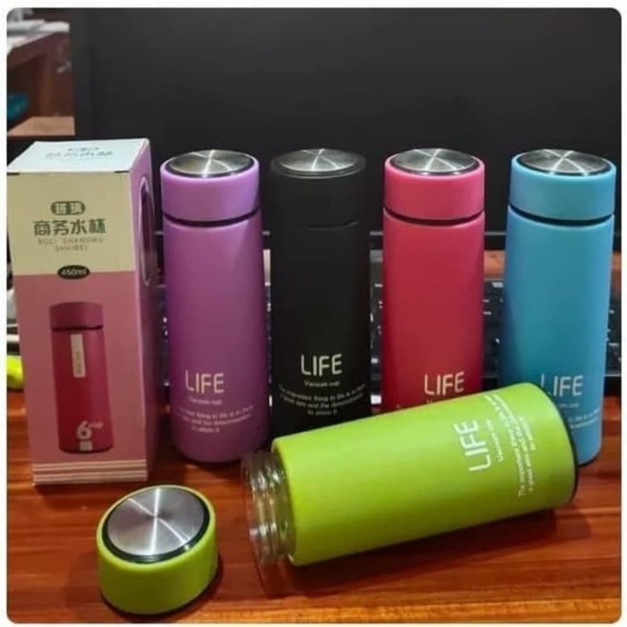 Botol Minum Life Kaca - Tempat Air minum / Botol