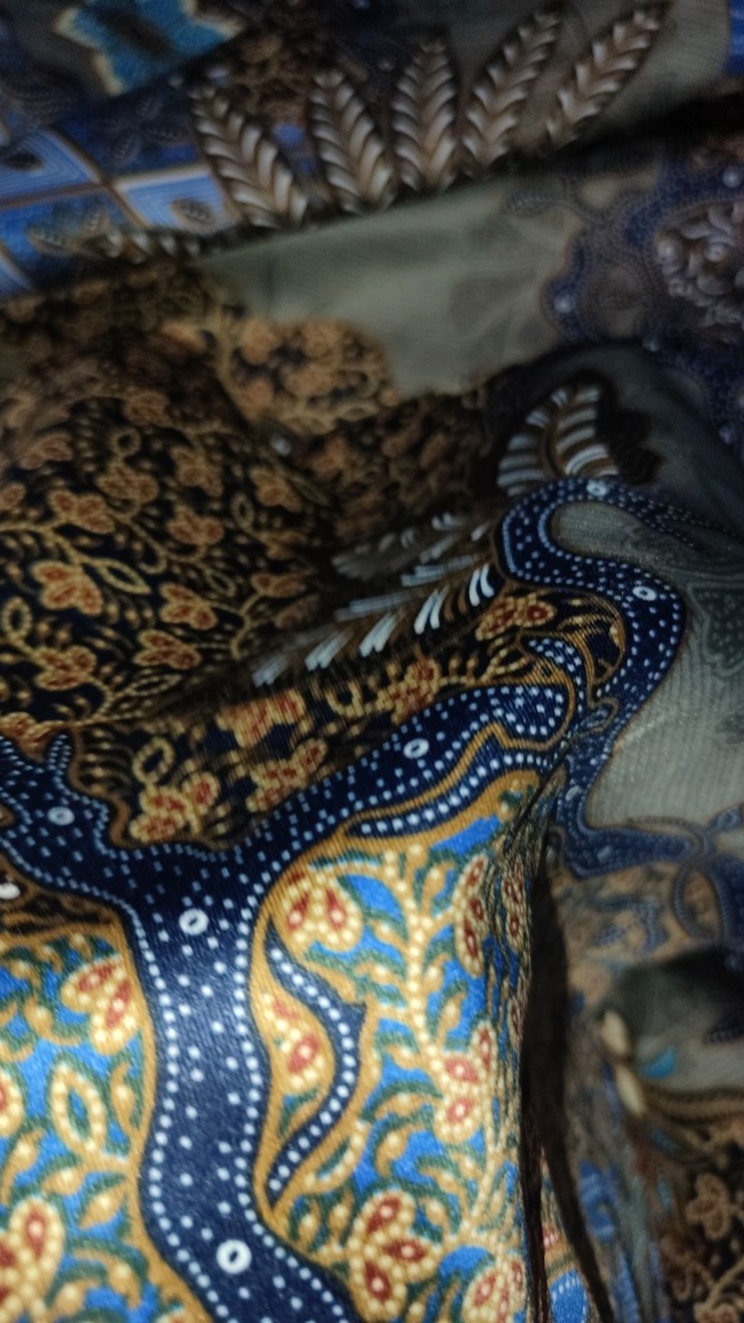 Three In One & Plaid Skirt ( 1 Set Batik Satin Atasan Dan Rok ) Sale // Clothtowear