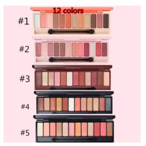 Lameila Eyeshadow Palette 12 Warna By Aurora 1111