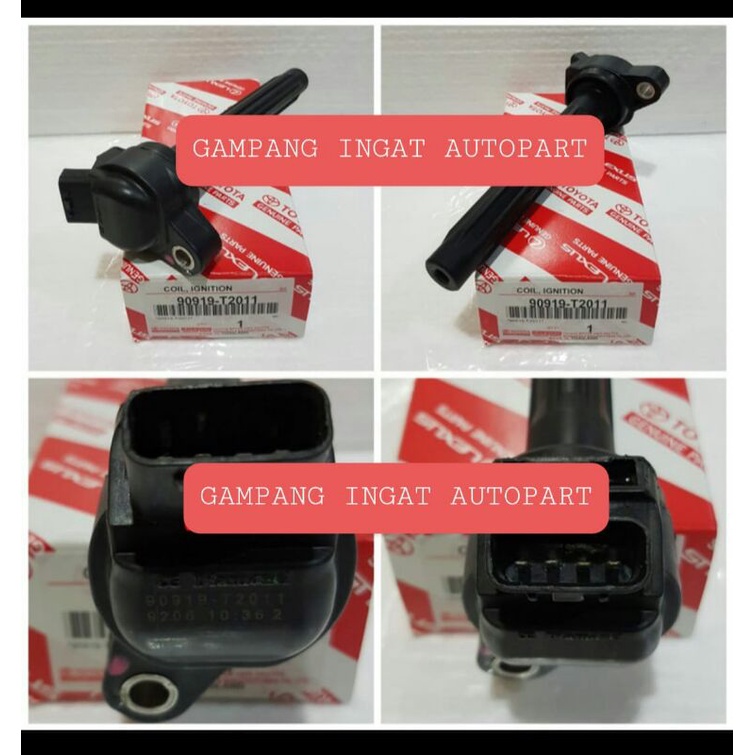 Coil Ignition Coil Pengapian Koil Kuil Toyota All New Yaris Vios Sienta Calya Sigra Agya 1200cc ORIGINAL