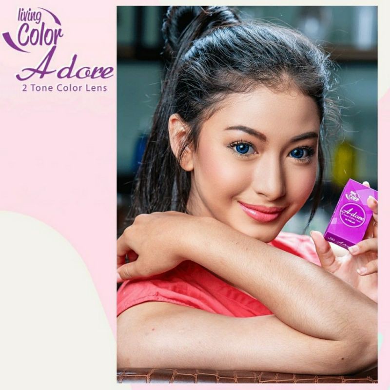 Softlens LIVING COLOR ADORE 14.4 MM by IRISLAB / WARNA