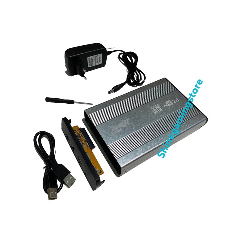 Casing HDD Enclosure K-ONE 3.5 Inch SATA Aluminium