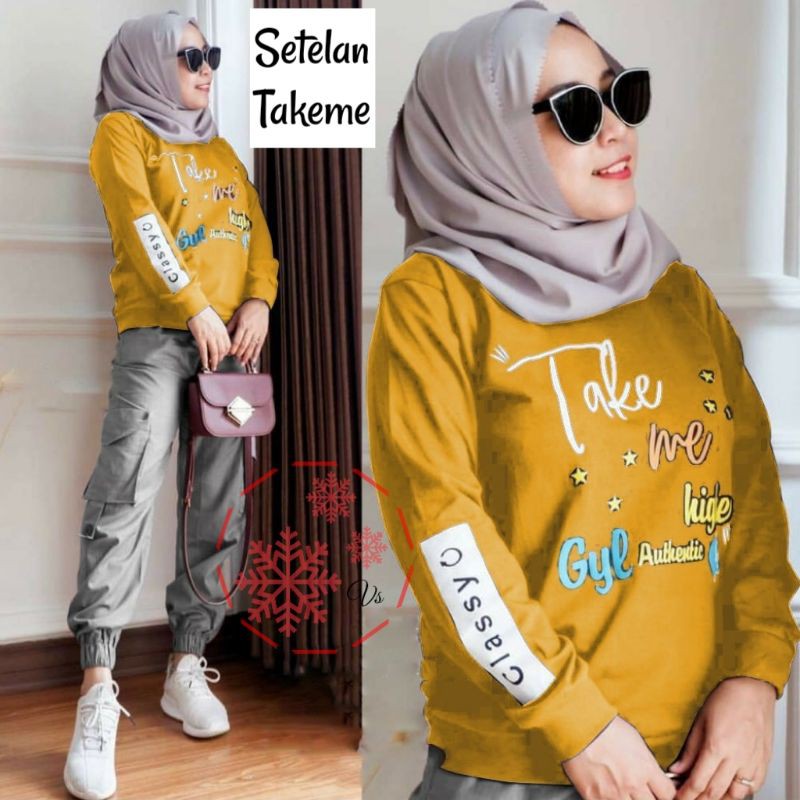 ST TAKEME SV STELAN TAKEME STELAN KEKINIAN WANITA STELAN TERBARU MURAH