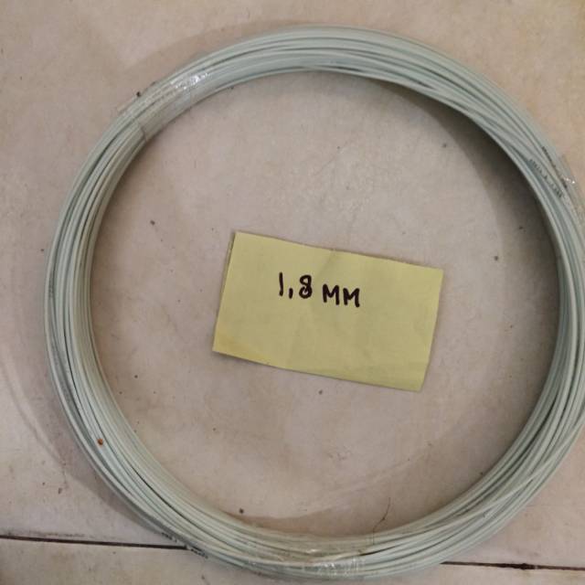 Ruji jeruji fiber ukuran 1,8 mm berat 1000gram ruji fiber sangkar burung