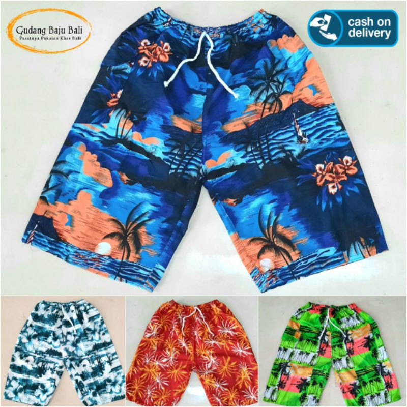 CELANA PANTAI PRIA Motif Hawaii BALI Shopee Indonesia CELANA PANTAI PRIA Motif Hawaii BALI Shopee Indonesia