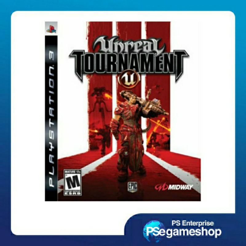 Ps3 Unreal Tournament III ( R1 / noseal ) - preloved