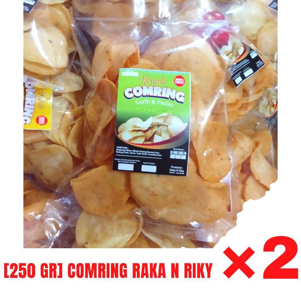 

[TWIN PACK] KERIPIK COMRING RAKA N RIKY