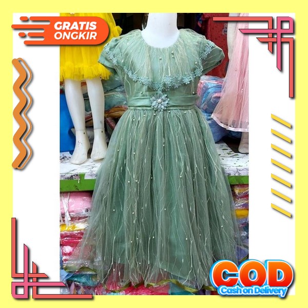Baju Princess Anak Kecil Perempuan Wanita Dress Kostum Elsa Frozen Dres Anak Perempuan Import Baju P