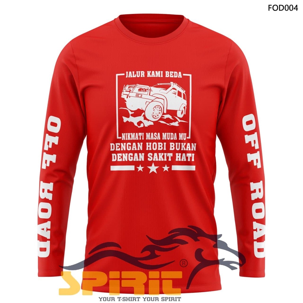 Kaos distro pria / tshirt Tangan Panjang TERBAIK TERMURAH motivasi anak muda HOBI off road