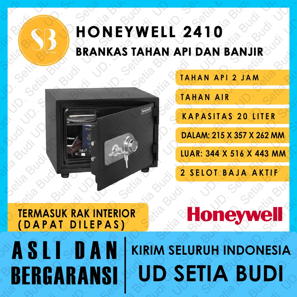 Brankas Honeywell 2410 Asli dan Bergaransi