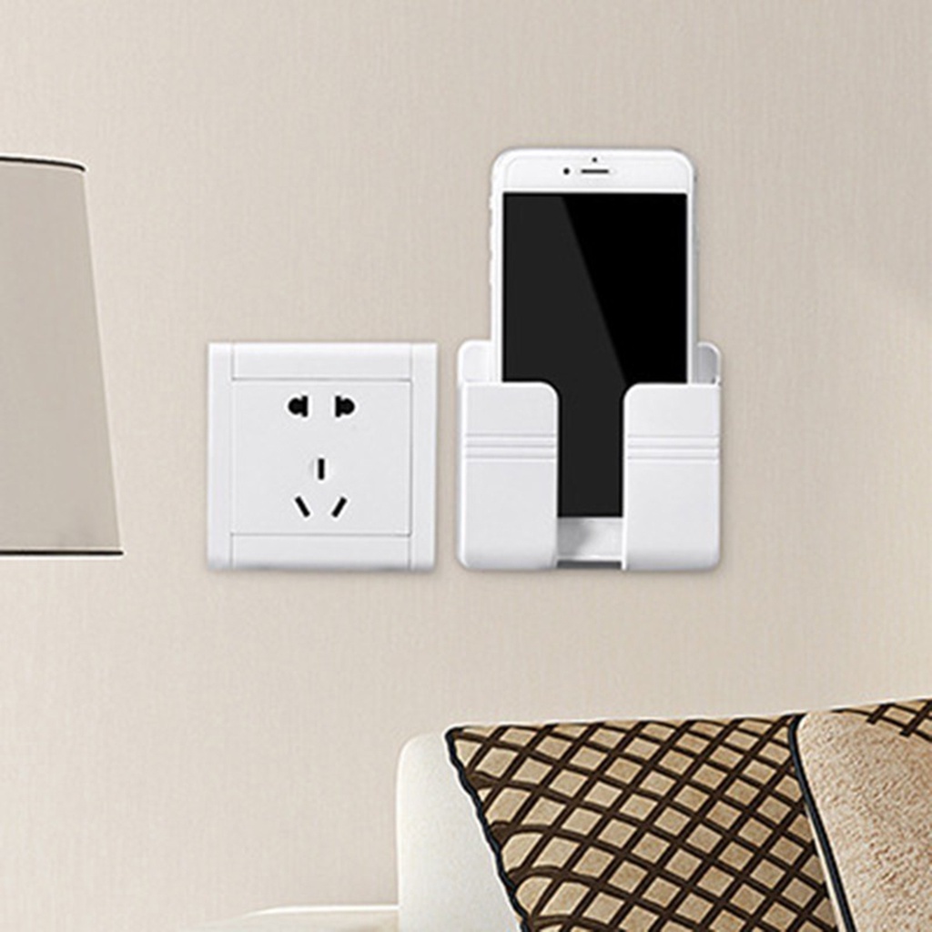 Rak / Holder Charger Smartphone / Tempat Remote TV / Rak Multifungsi