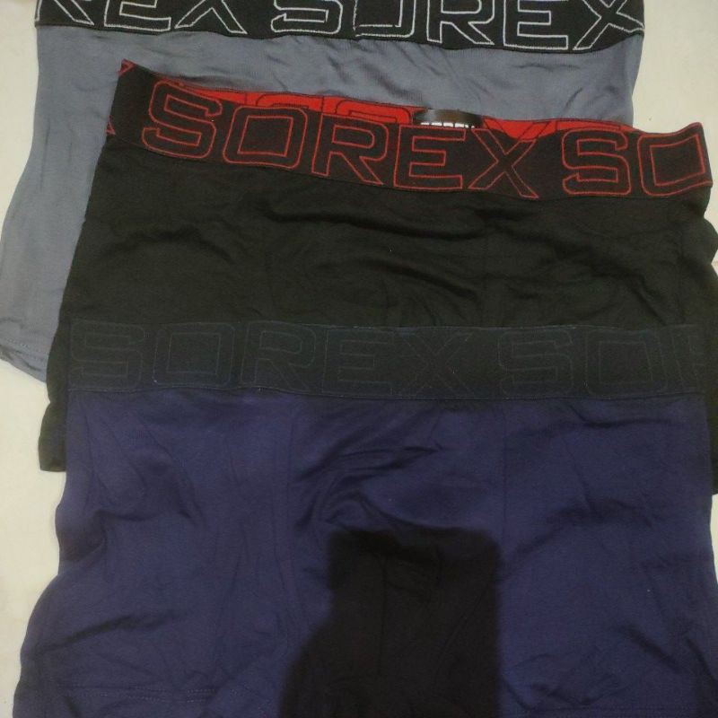 Sorex Men's boxers M 2012 cotton bamboo fiber( harga perbiji) s,m,l,xl